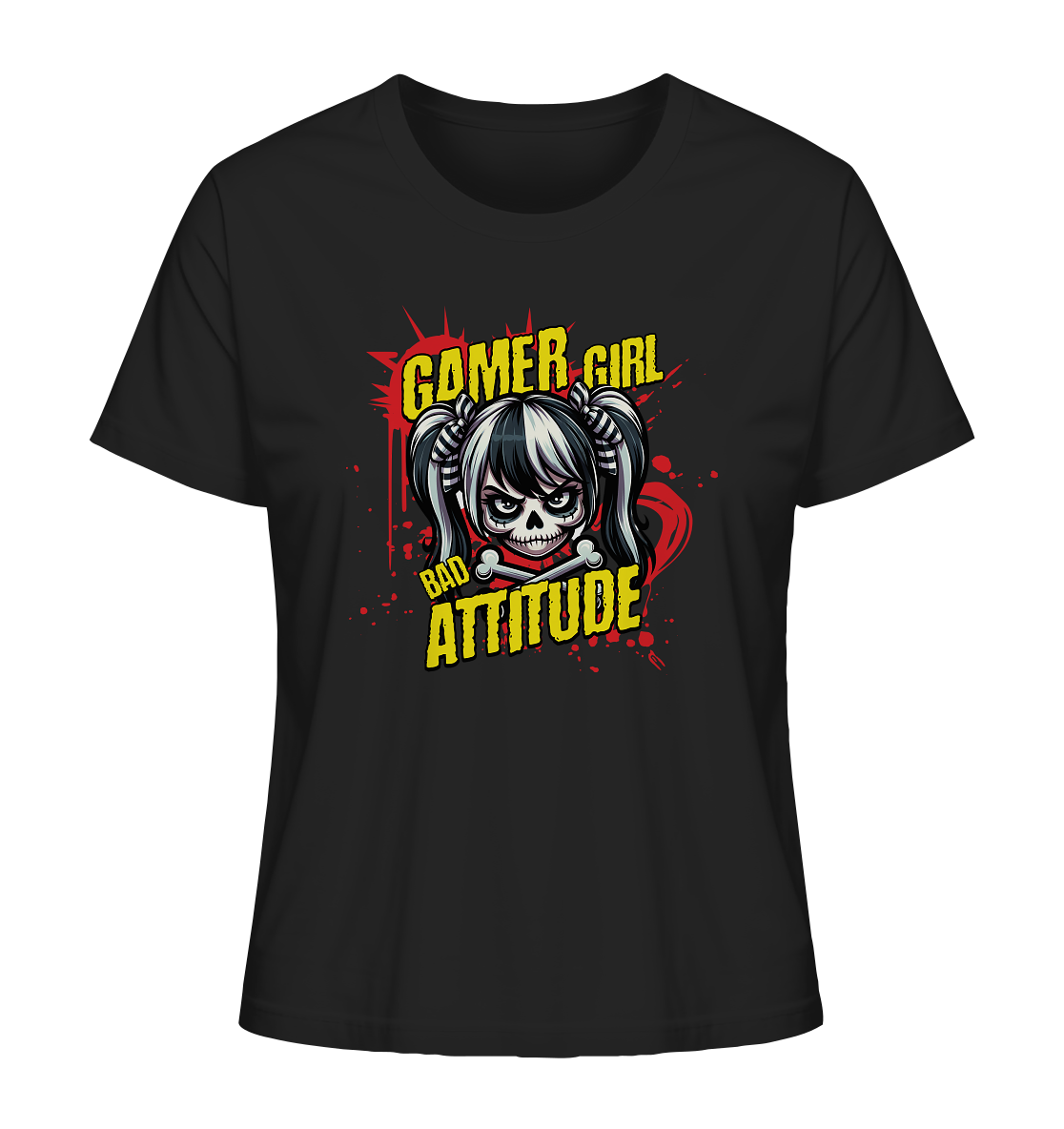 Trashball "Gamer Girl" - Ladies Organic Shirt