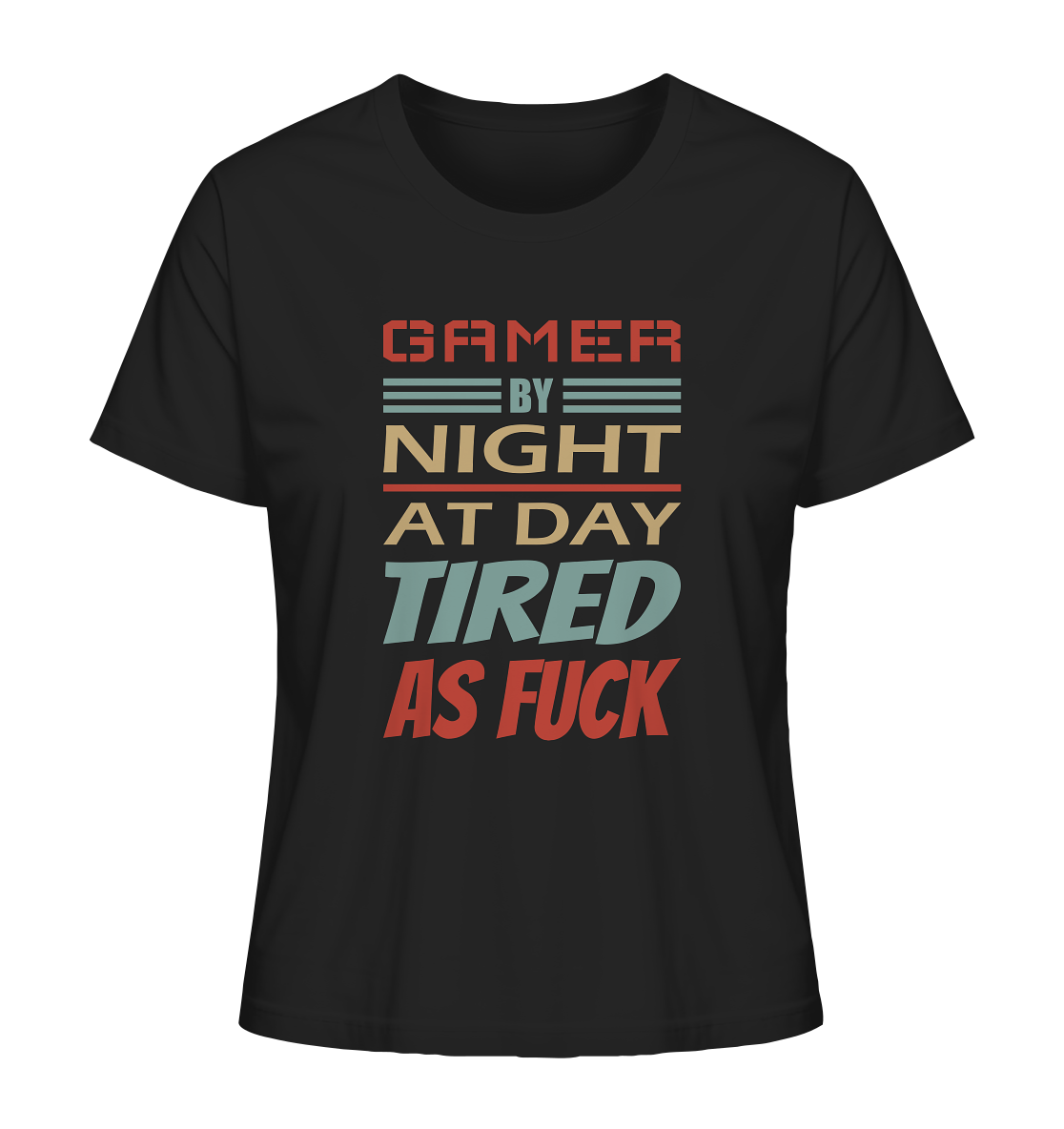 Trashball "Gamer by Night" - Ladies Organic Shirt