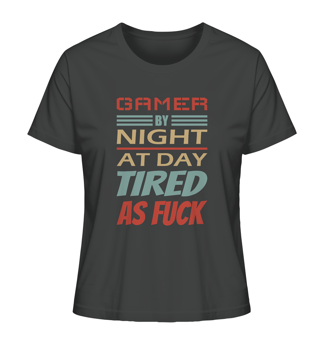 Trashball "Gamer by Night" - Ladies Organic Shirt