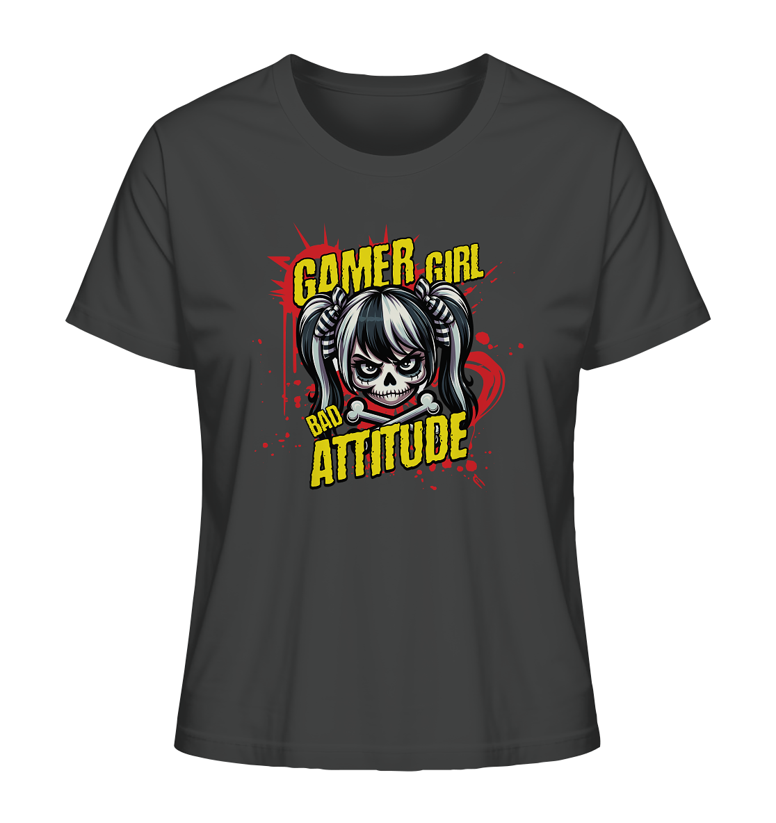 Trashball "Gamer Girl" - Ladies Organic Shirt