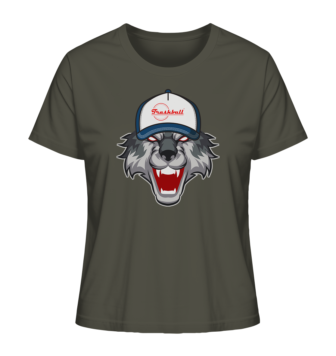 Trashball "Wolf Cap" - Ladies Organic Shirt