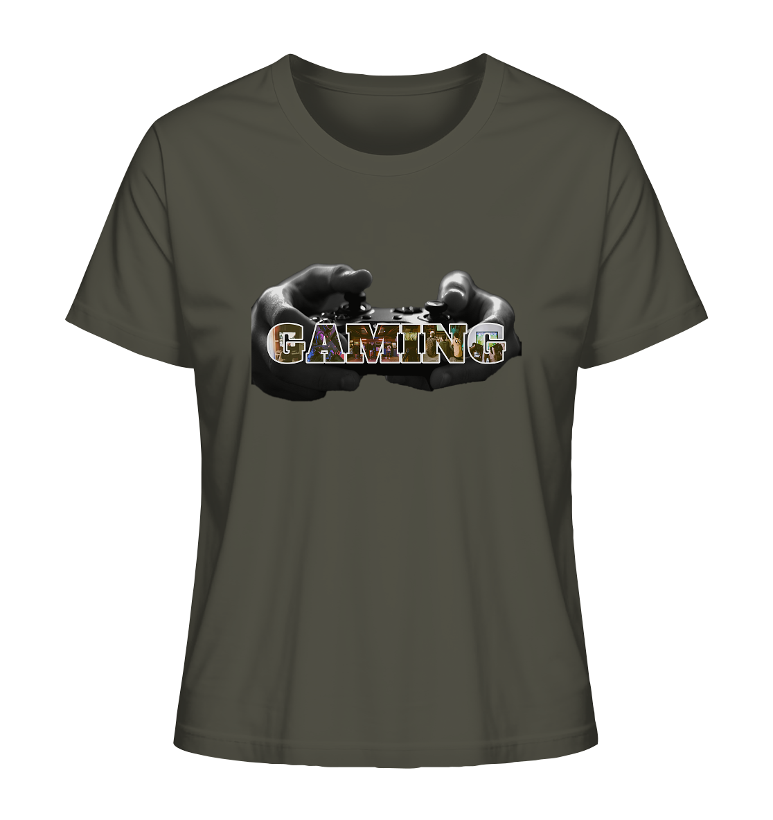 Trashball "Gaming Hands" - Ladies Organic Shirt