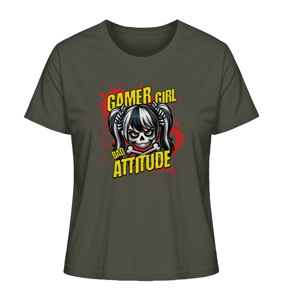 Trashball "Gamer Girl" - Ladies Organic Shirt