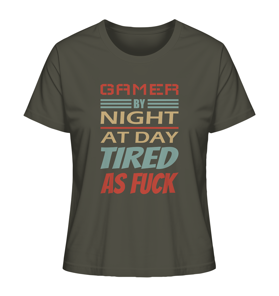 Trashball "Gamer by Night" - Ladies Organic Shirt