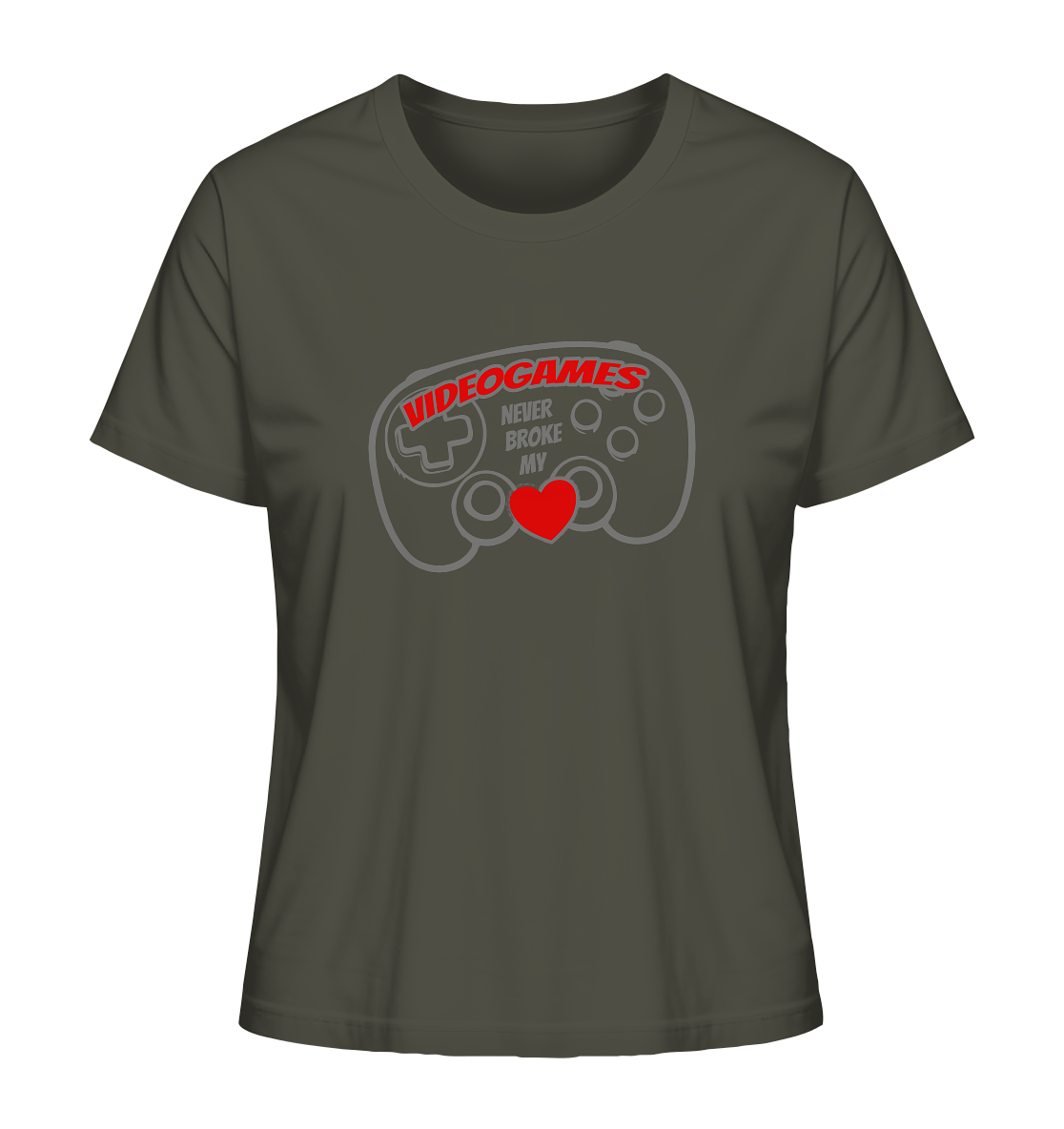 Trashball "Never Broke my Heart" - Ladies Organic Shirt