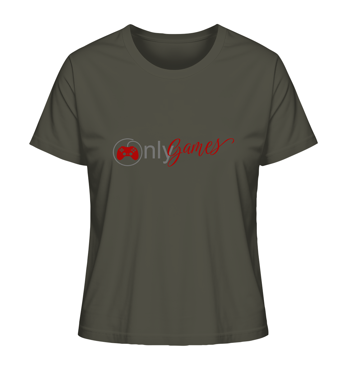 Trashball "Only Games" - Ladies Organic Shirt