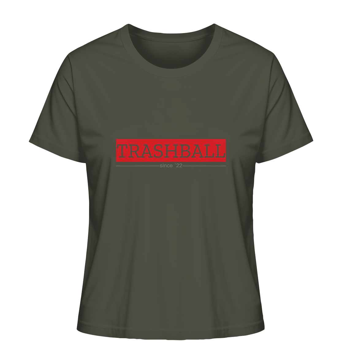 Trashball "Klassik" - Ladies Organic Shirt