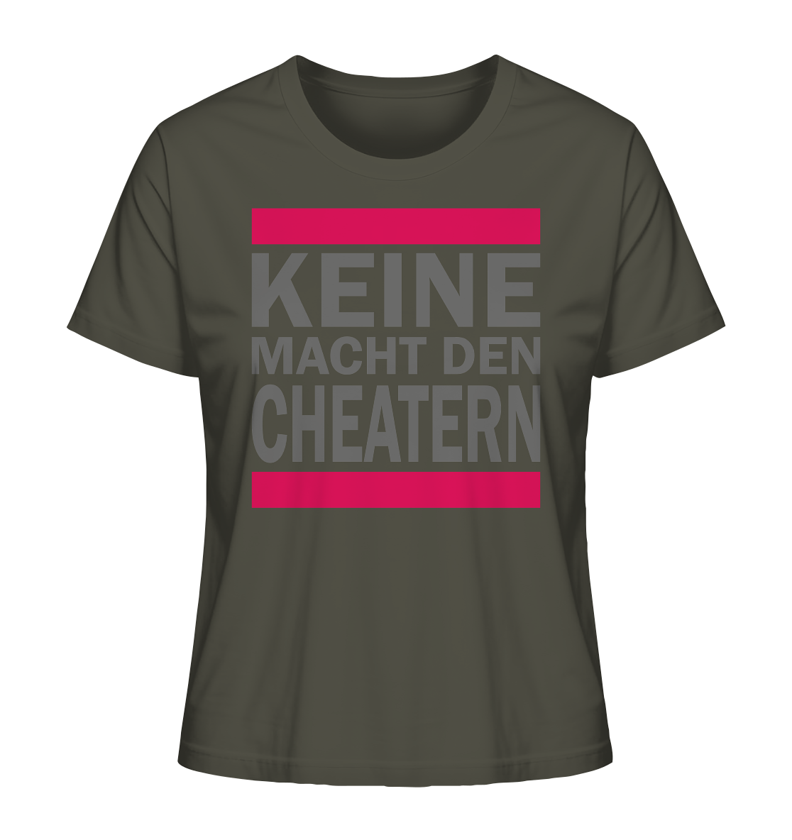 Trashball "Keine Macht den Cheatern" - Ladies Organic Shirt