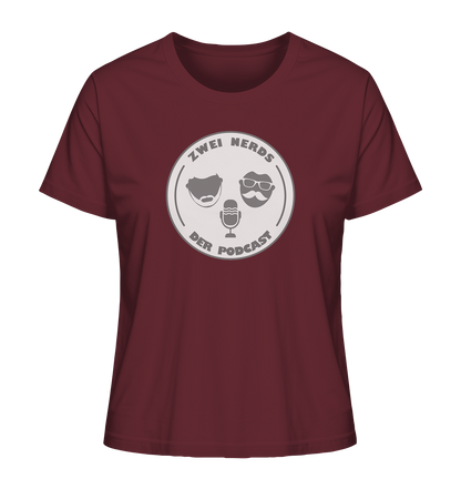 Trashball "Zwei Nerds Logo Pascal" - Ladies Organic Shirt