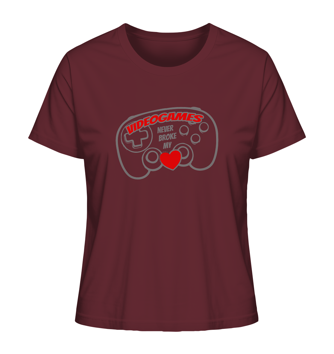 Trashball "Never Broke my Heart" - Ladies Organic Shirt