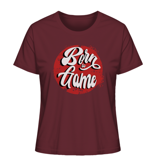 Trashball "Born to Game" - Ladies Organic Shirt