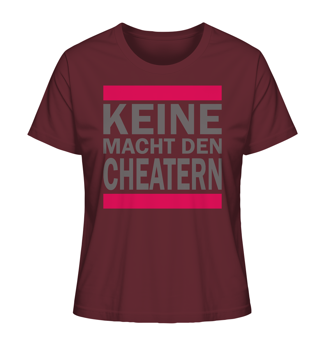 Trashball "Keine Macht den Cheatern" - Ladies Organic Shirt