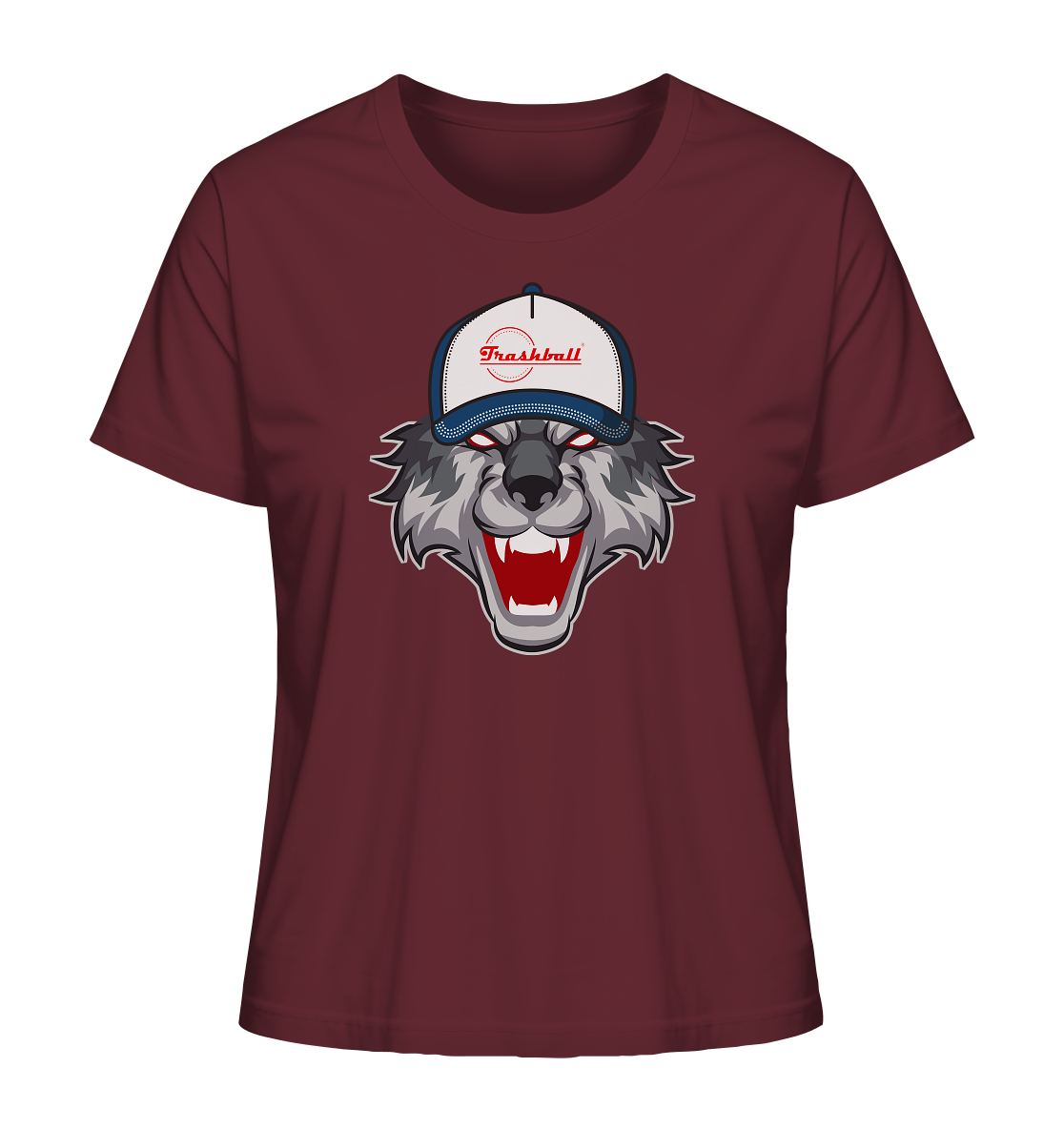 Trashball "Wolf Cap" - Ladies Organic Shirt