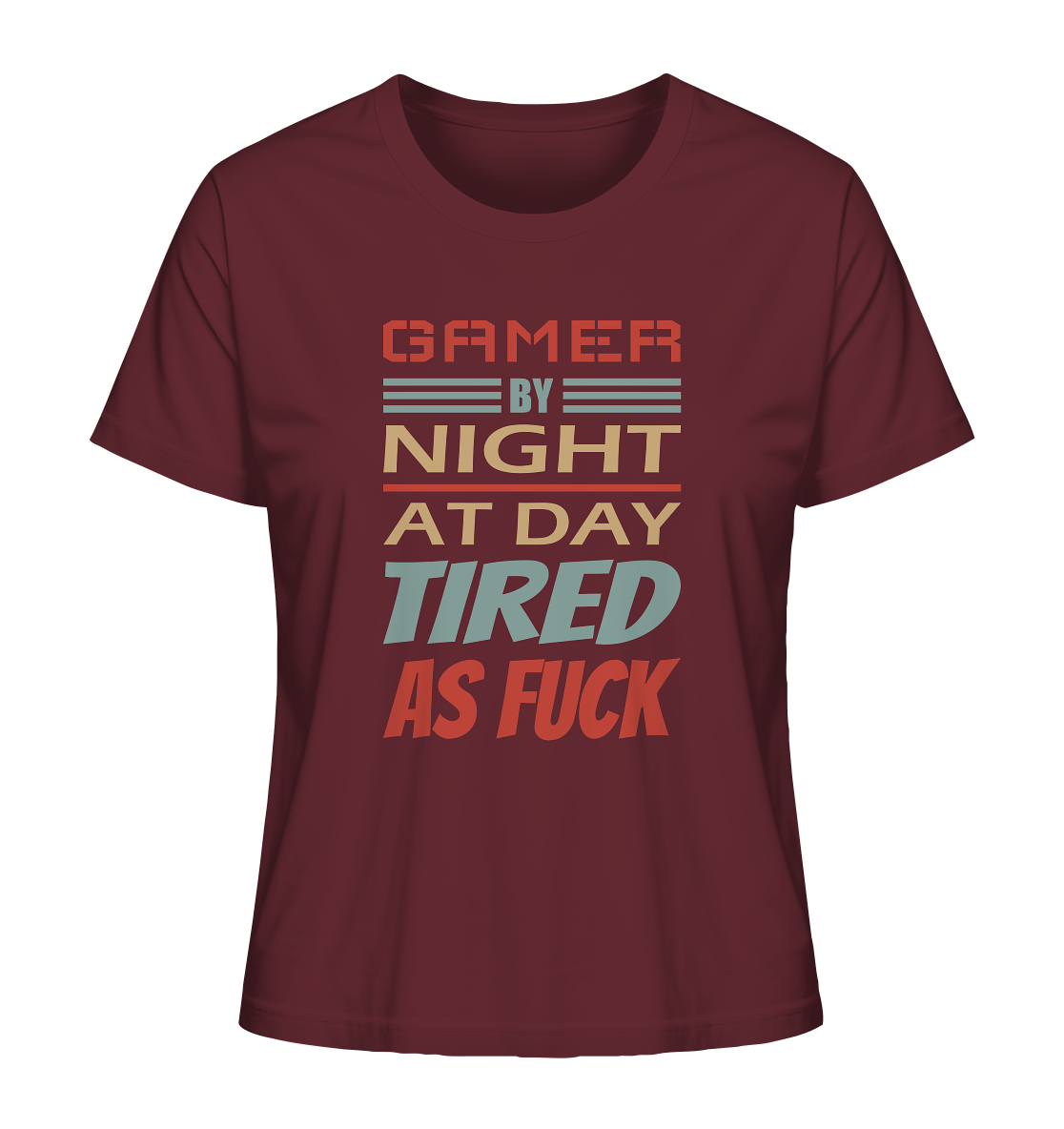 Trashball "Gamer by Night" - Ladies Organic Shirt