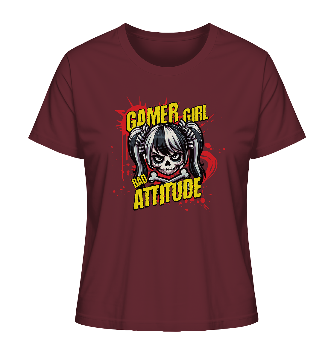 Trashball "Gamer Girl" - Ladies Organic Shirt