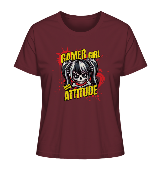 Trashball "Gamer Girl" - Ladies Organic Shirt