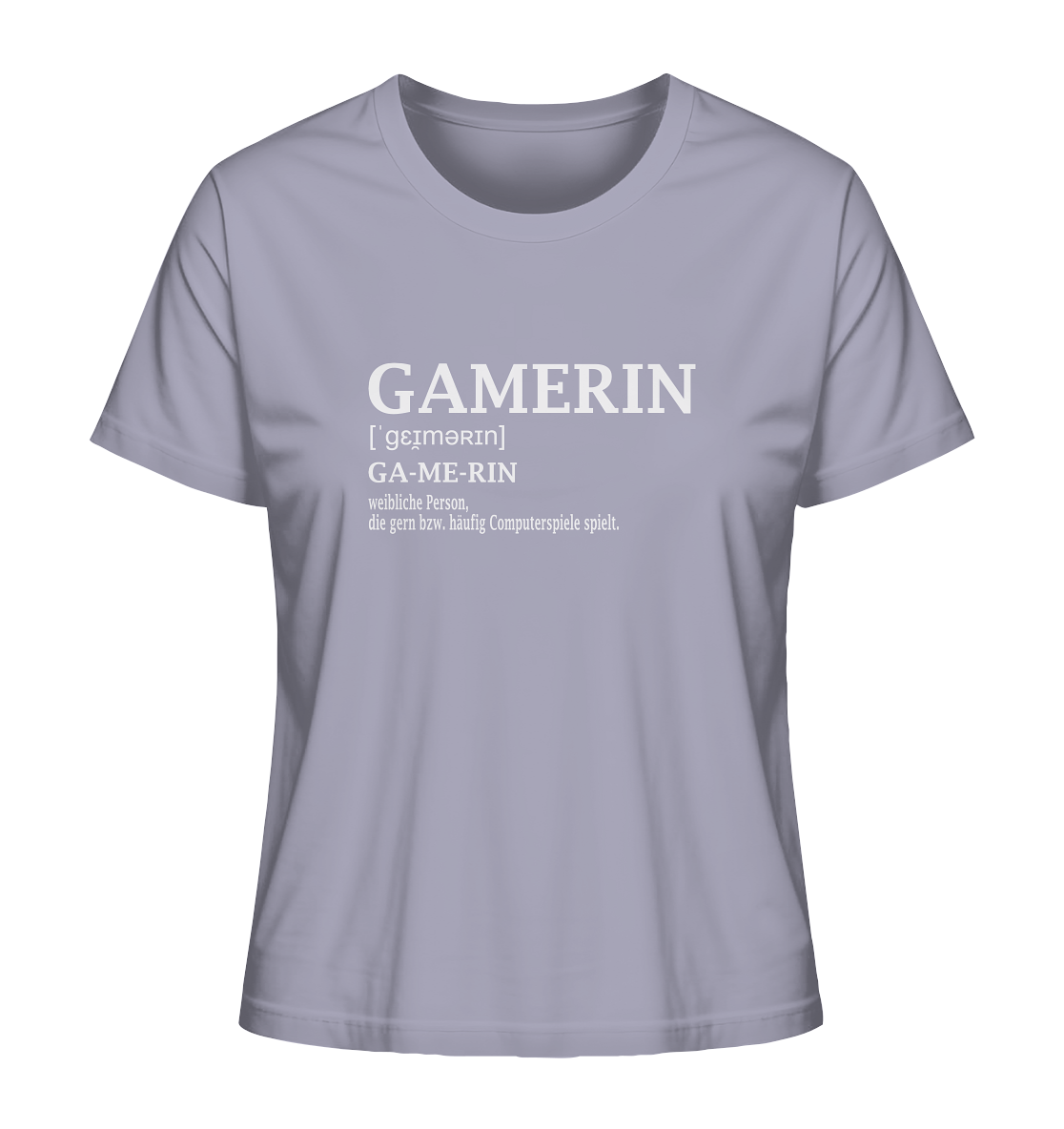 Trashball "Gamerin Defintion" - Ladies Organic Shirt