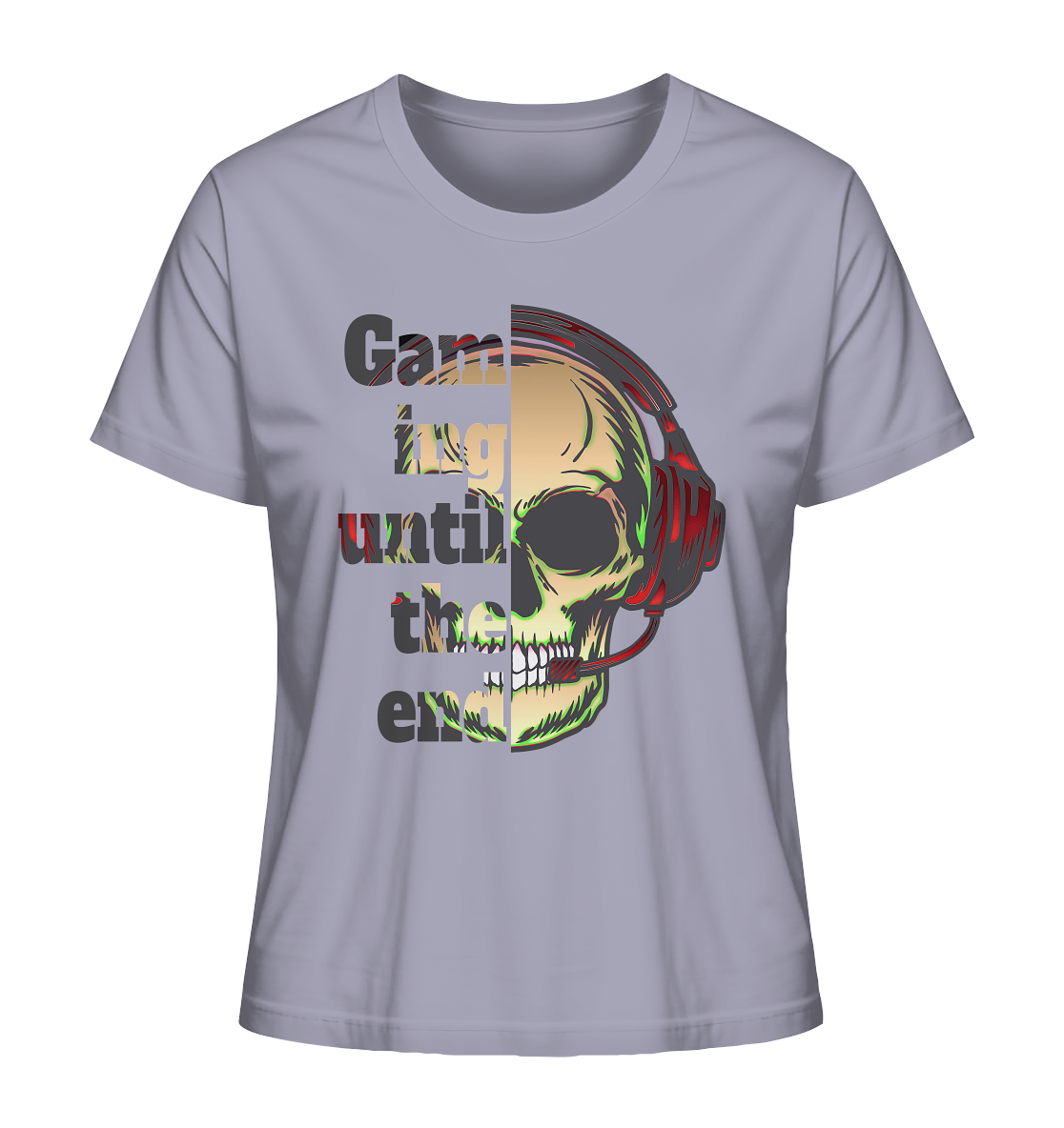 Trashball "Gaming until the end" - Ladies Organic Shirt