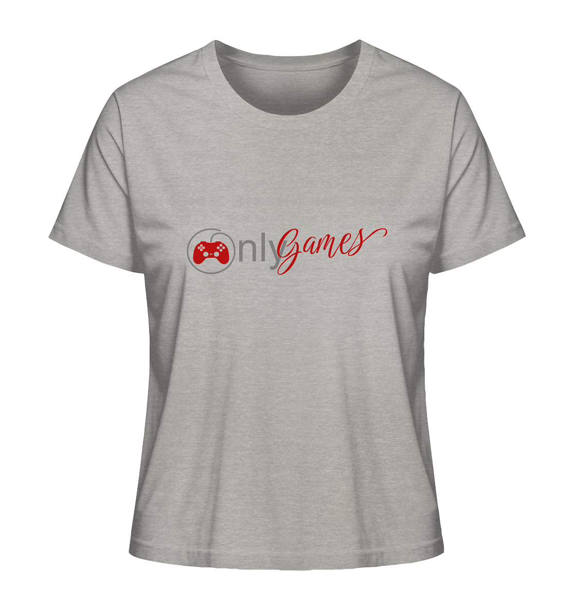 Trashball "Only Games" - Ladies Organic Shirt