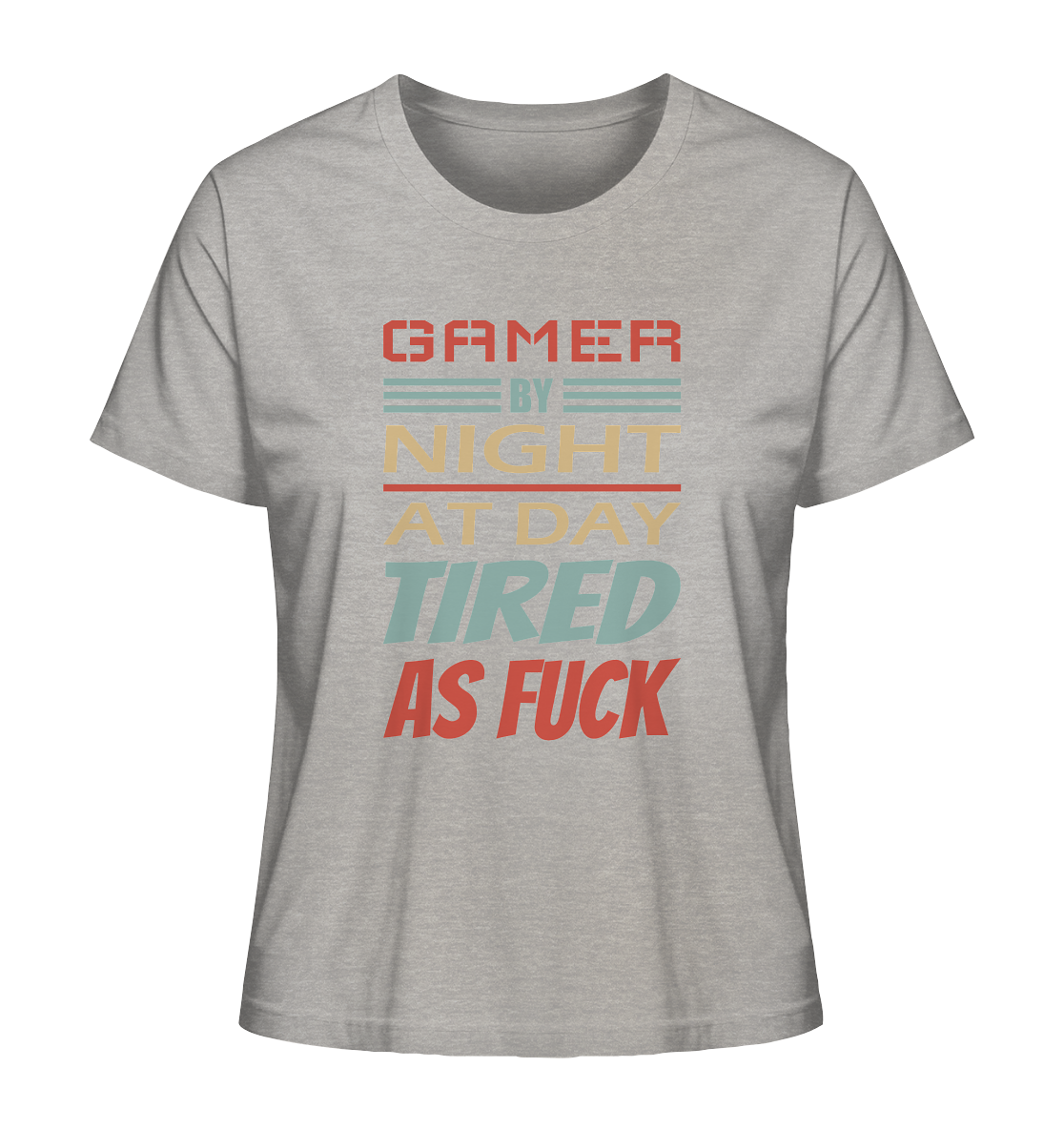 Trashball "Gamer by Night" - Ladies Organic Shirt