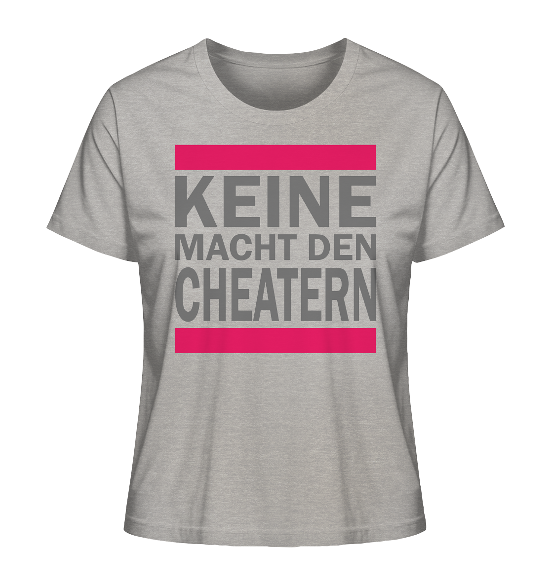 Trashball "Keine Macht den Cheatern" - Ladies Organic Shirt