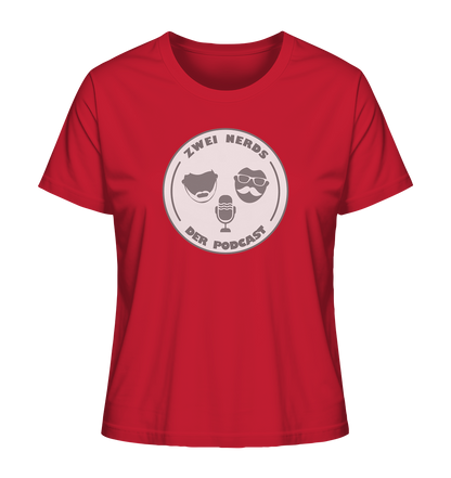 Trashball "Zwei Nerds Logo Pascal" - Ladies Organic Shirt