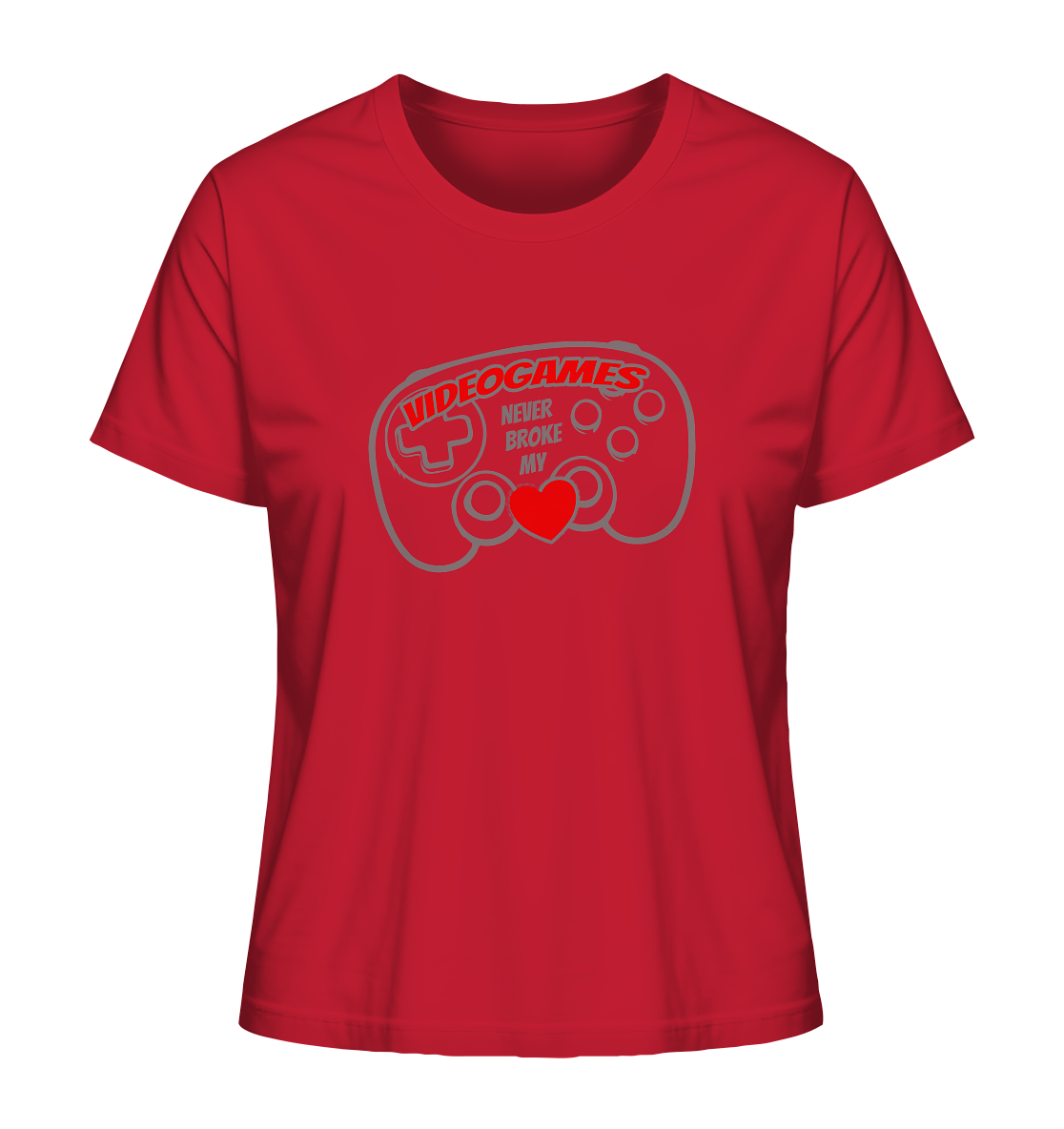 Trashball "Never Broke my Heart" - Ladies Organic Shirt