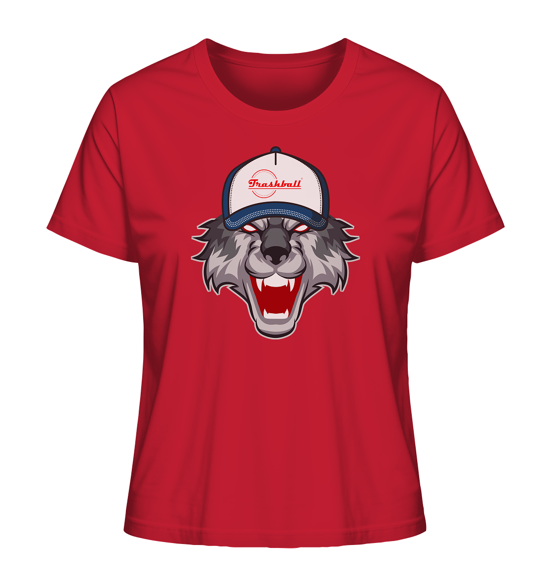 Trashball "Wolf Cap" - Ladies Organic Shirt