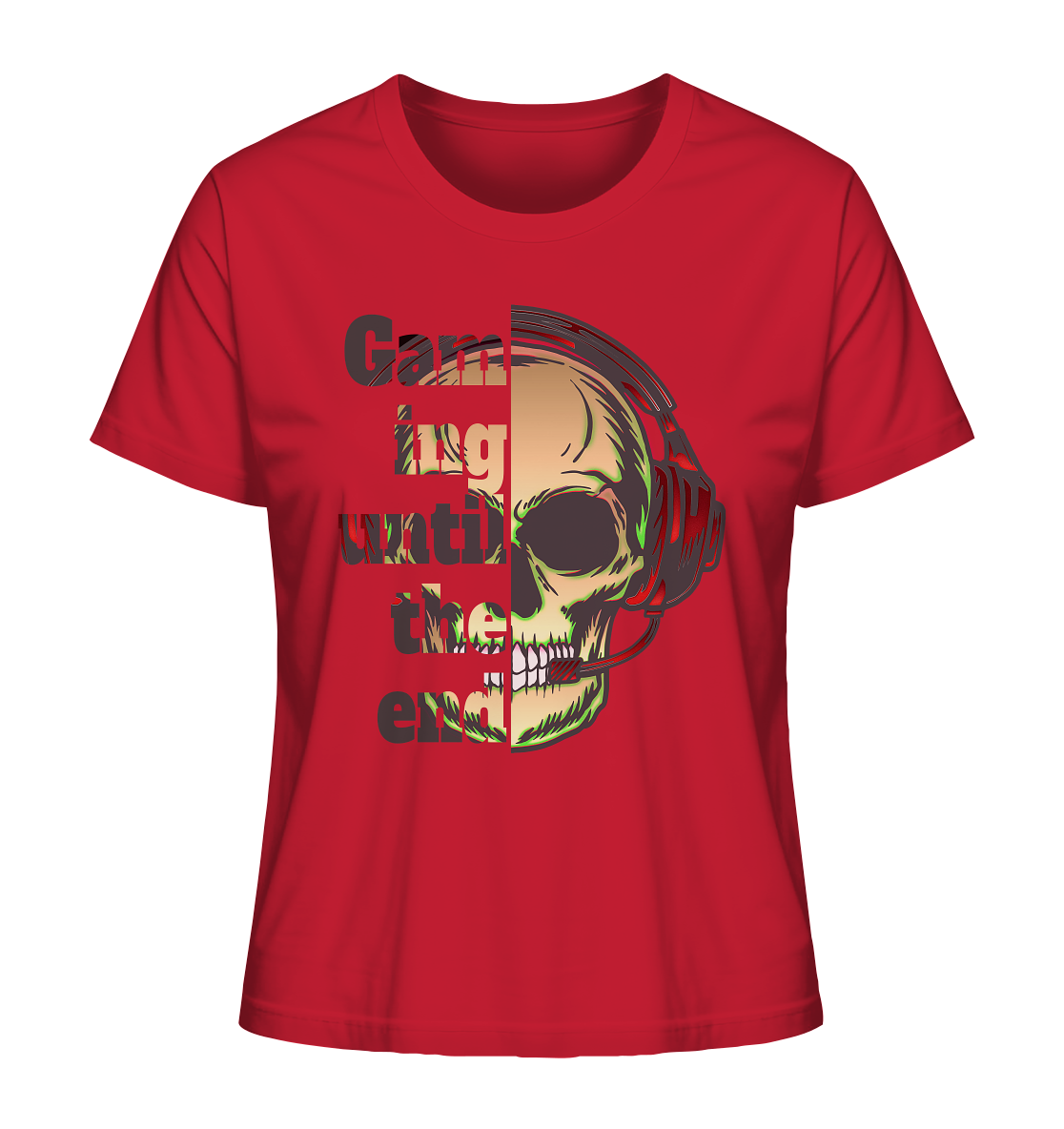 Trashball "Gaming until the end" - Ladies Organic Shirt