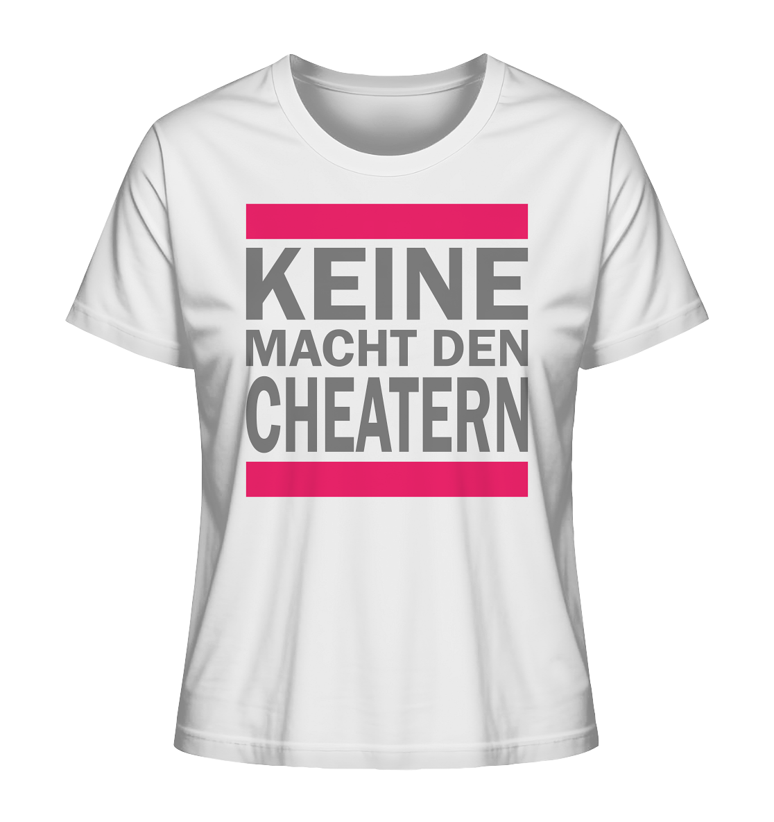 Trashball "Keine Macht den Cheatern" - Ladies Organic Shirt