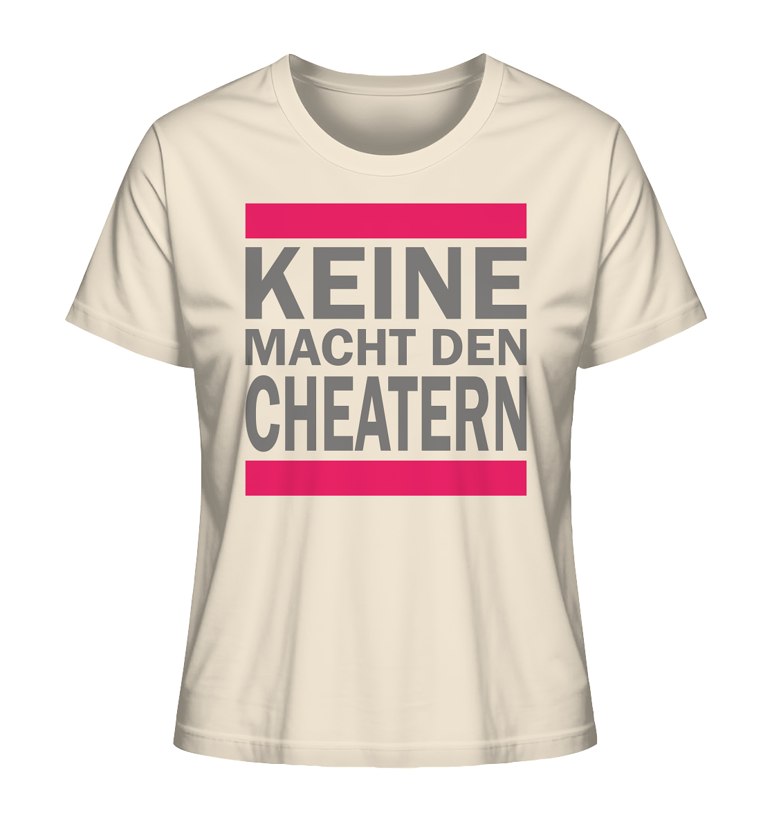 Trashball "Keine Macht den Cheatern" - Ladies Organic Shirt