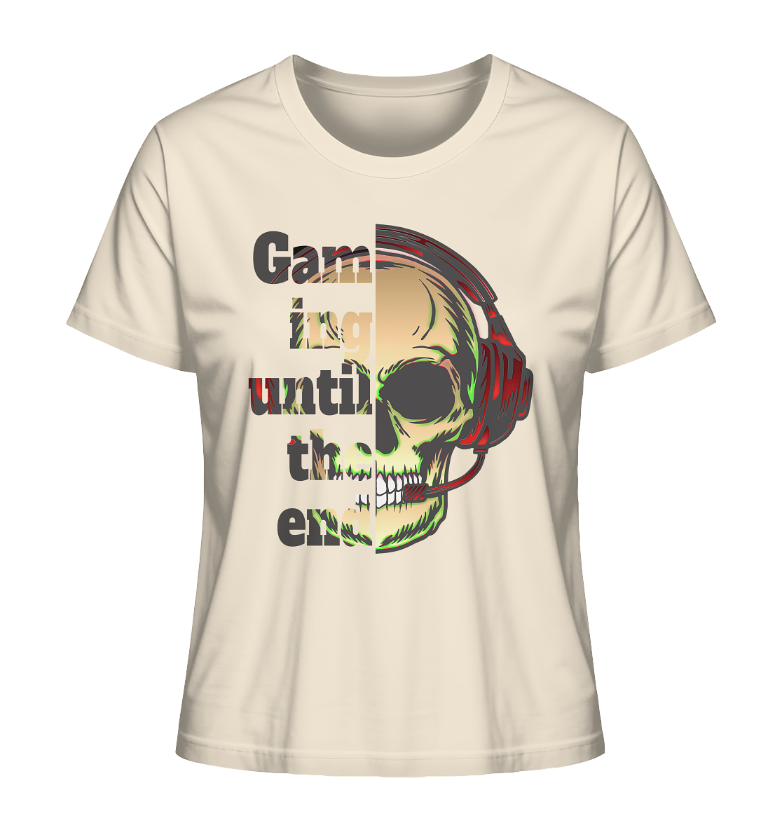 Trashball "Gaming until the end" - Ladies Organic Shirt