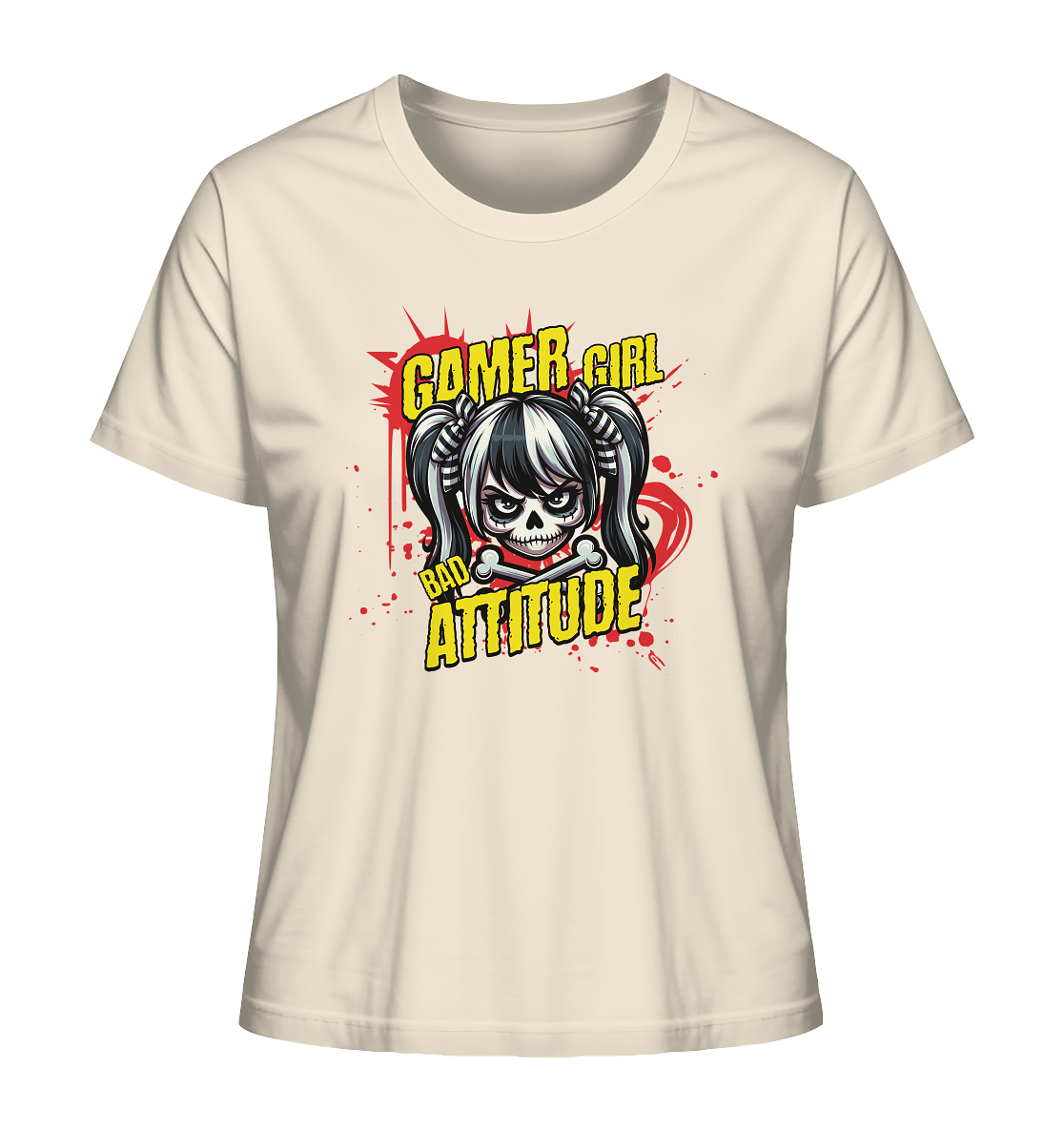 Trashball "Gamer Girl" - Ladies Organic Shirt