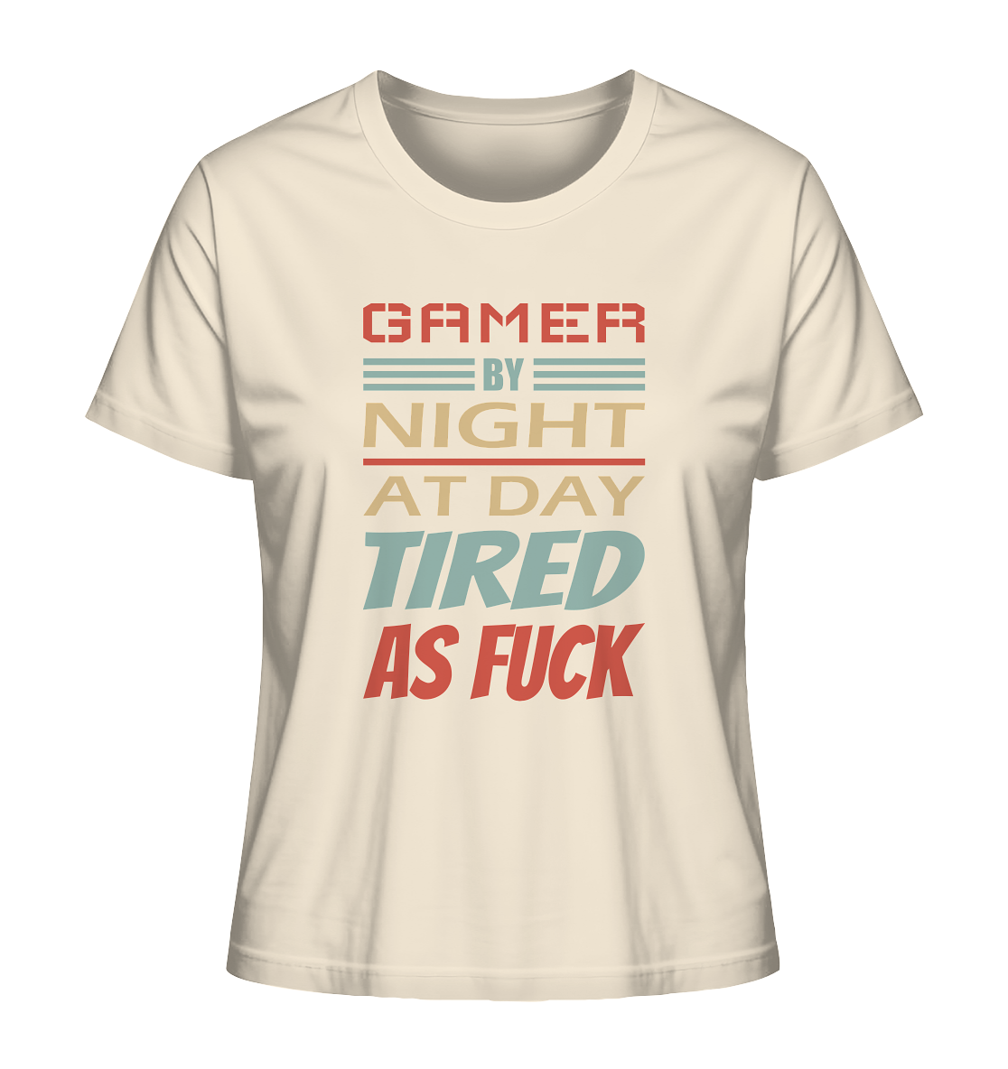 Trashball "Gamer by Night" - Ladies Organic Shirt