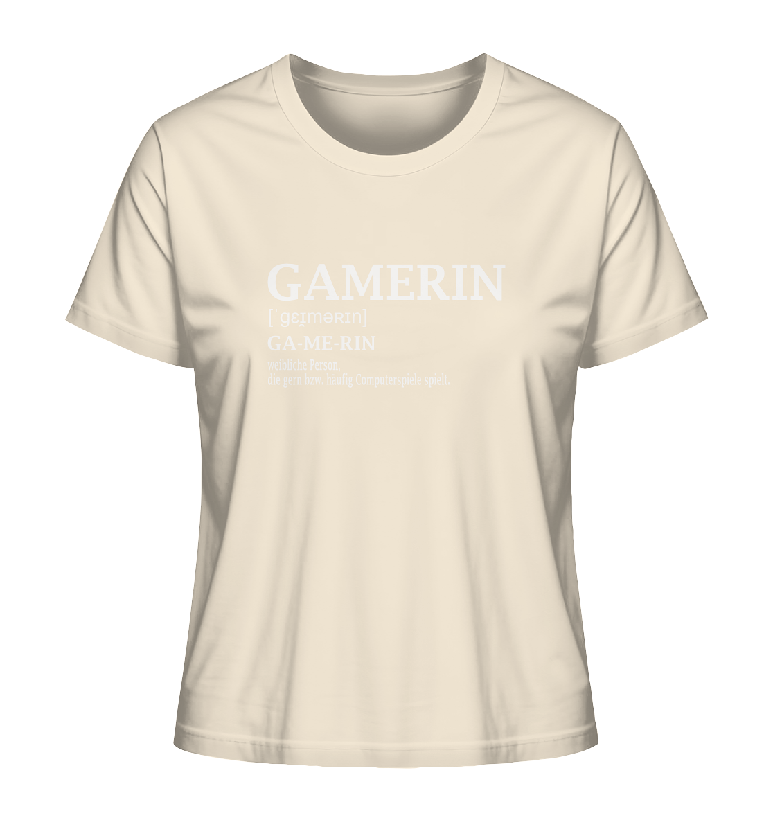 Trashball "Gamerin Defintion" - Ladies Organic Shirt