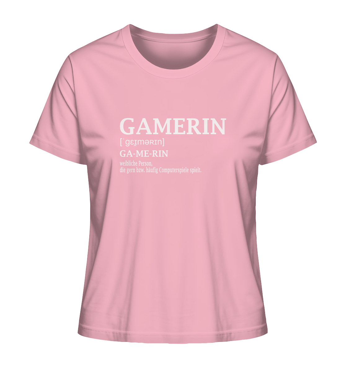 Trashball "Gamerin Defintion" - Ladies Organic Shirt