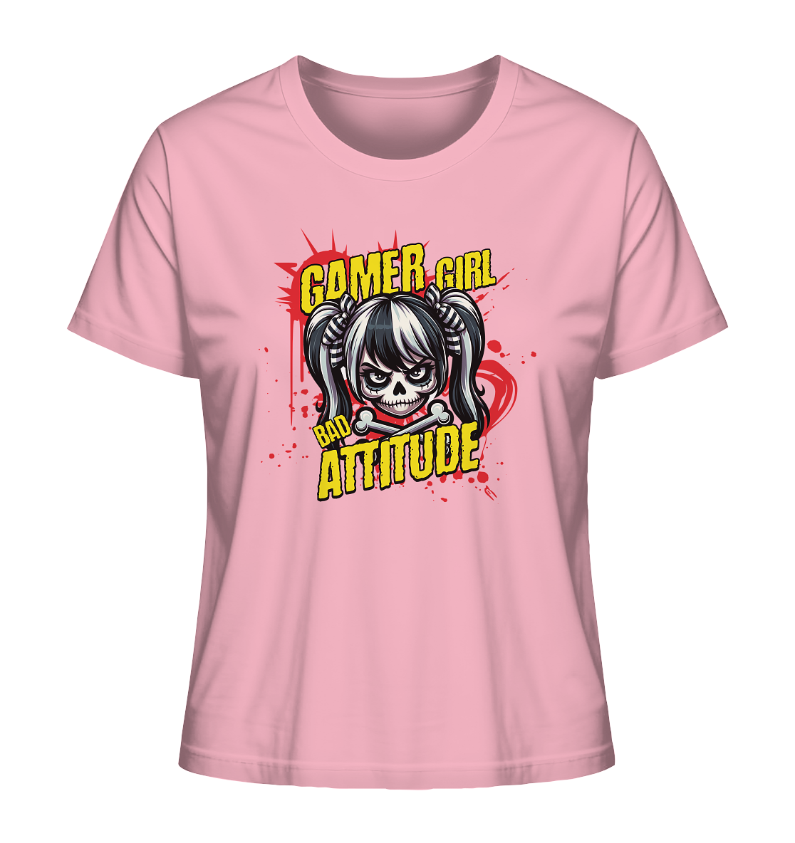 Trashball "Gamer Girl" - Ladies Organic Shirt