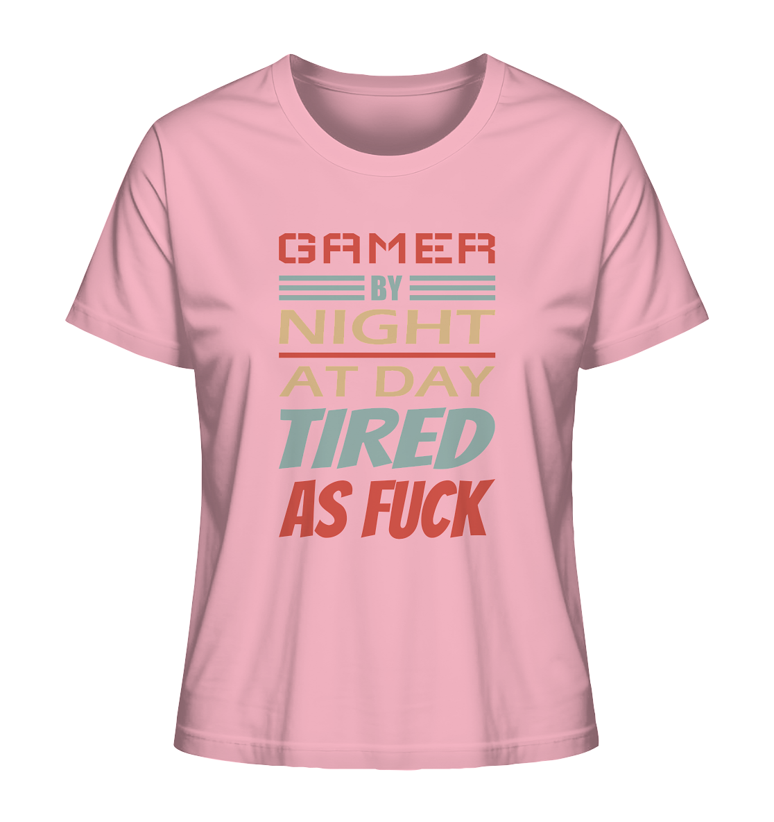 Trashball "Gamer by Night" - Ladies Organic Shirt