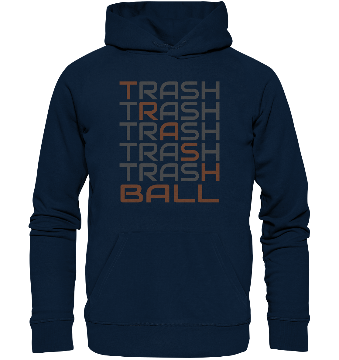 Trashball "Trash" - Organic Hoodie