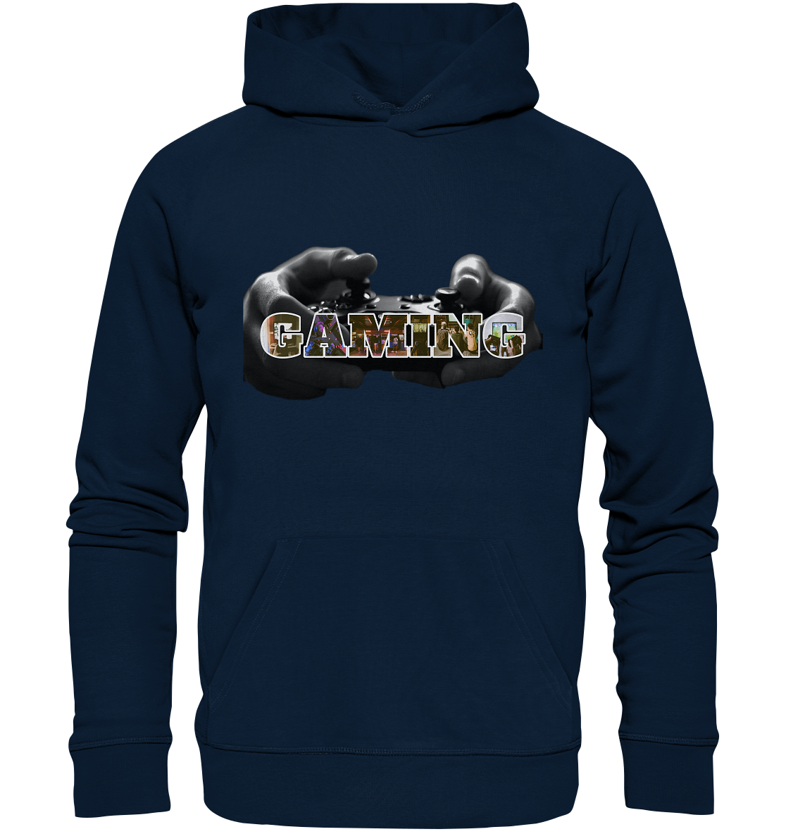 Trashball "Gaming Hands" - Organic Hoodie