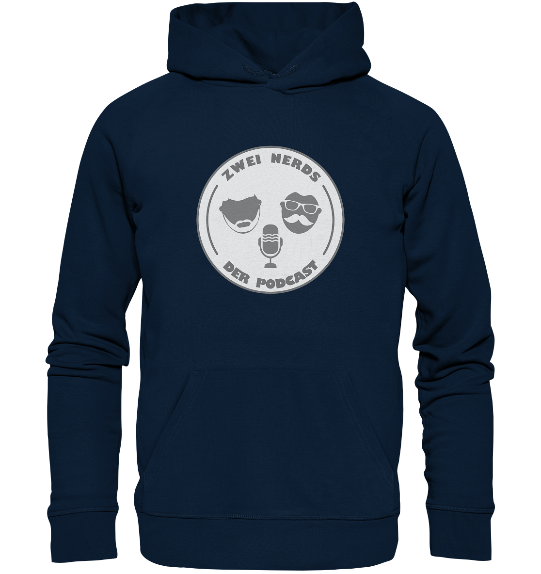 Trashball "Zwei Nerds Logo" - Organic Hoodie