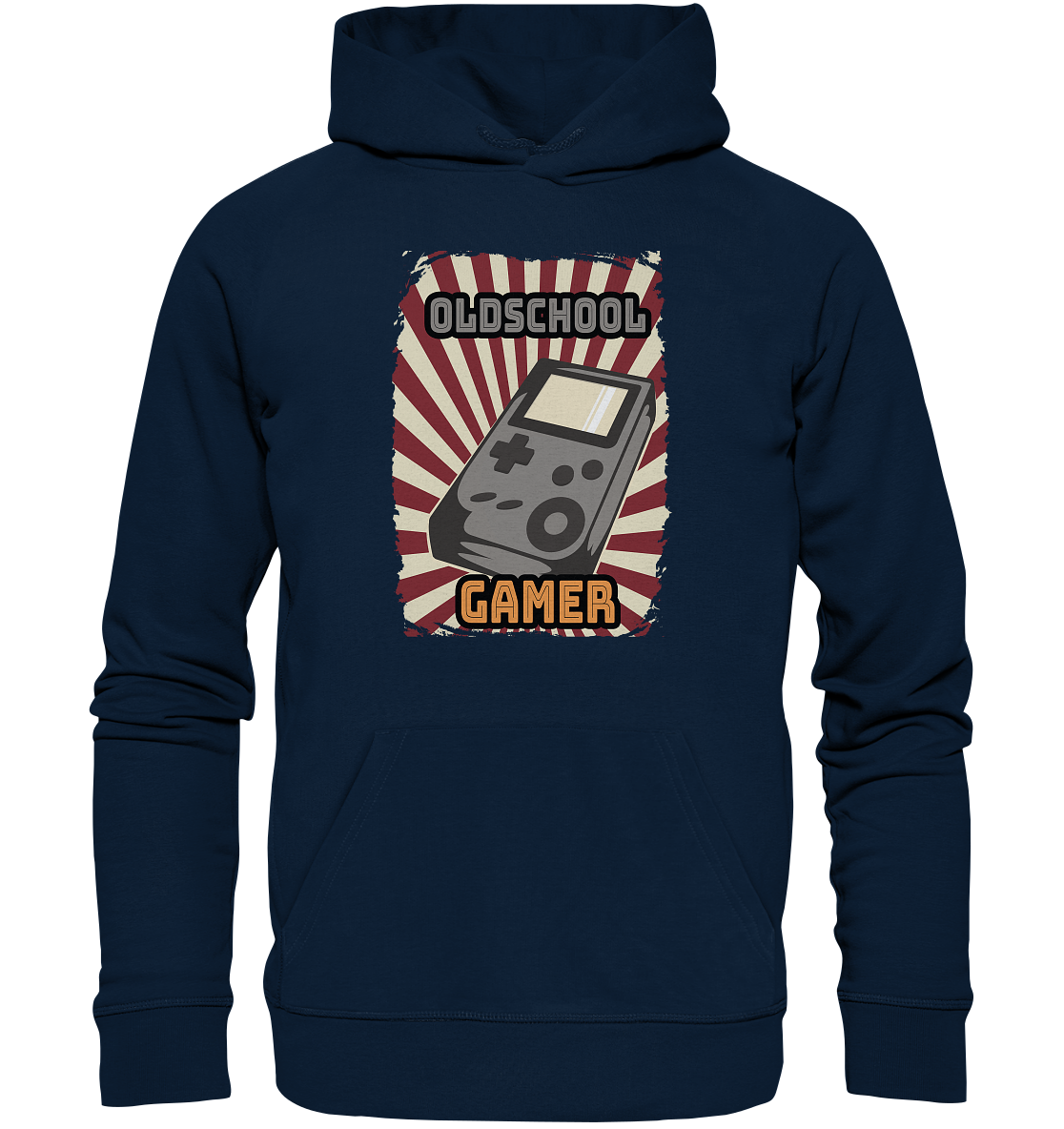 Trashball "Oldschool Gamer" - Organic Hoodie