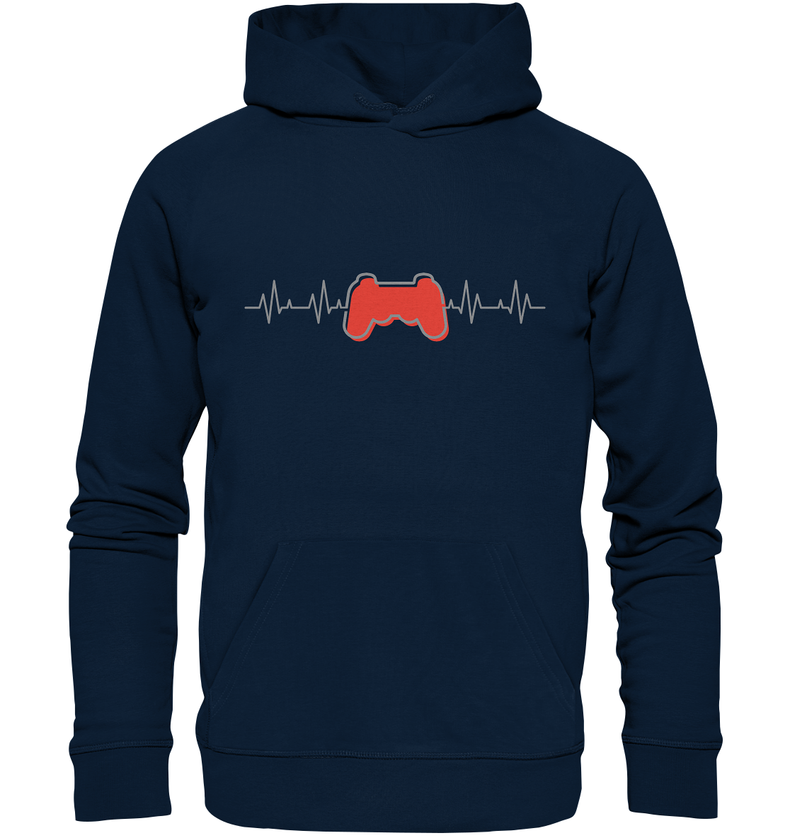 Trashball "Heartbeat" - Organic Hoodie