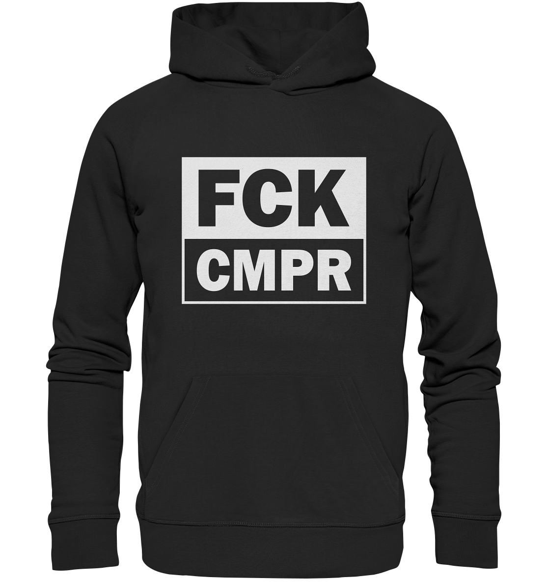 Trashball "FCKCMPR" - Organic Hoodie