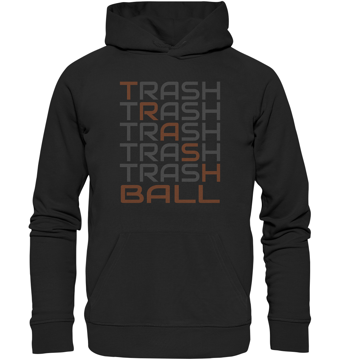 Trashball "Trash" - Organic Hoodie