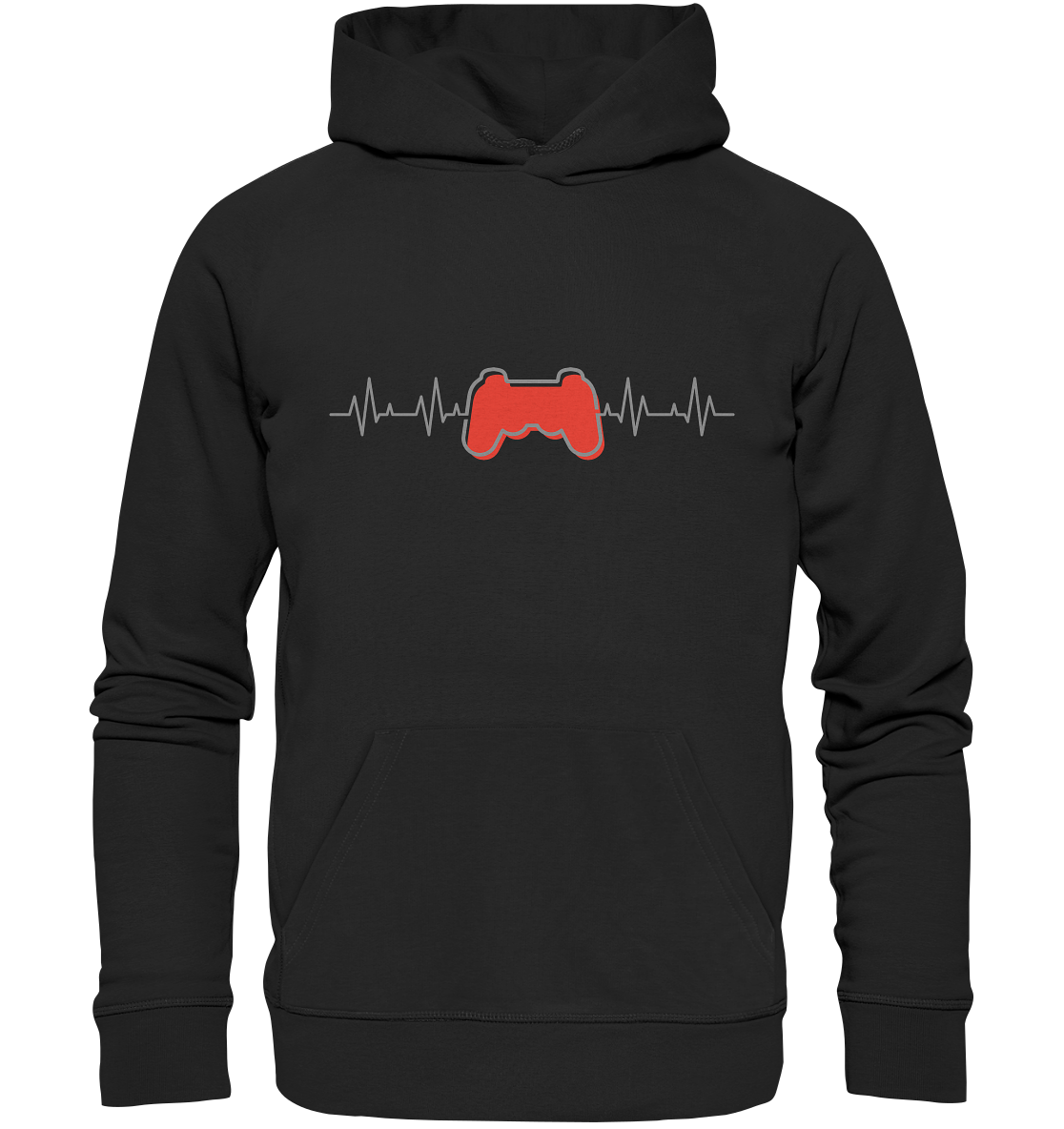 Trashball "Heartbeat" - Organic Hoodie