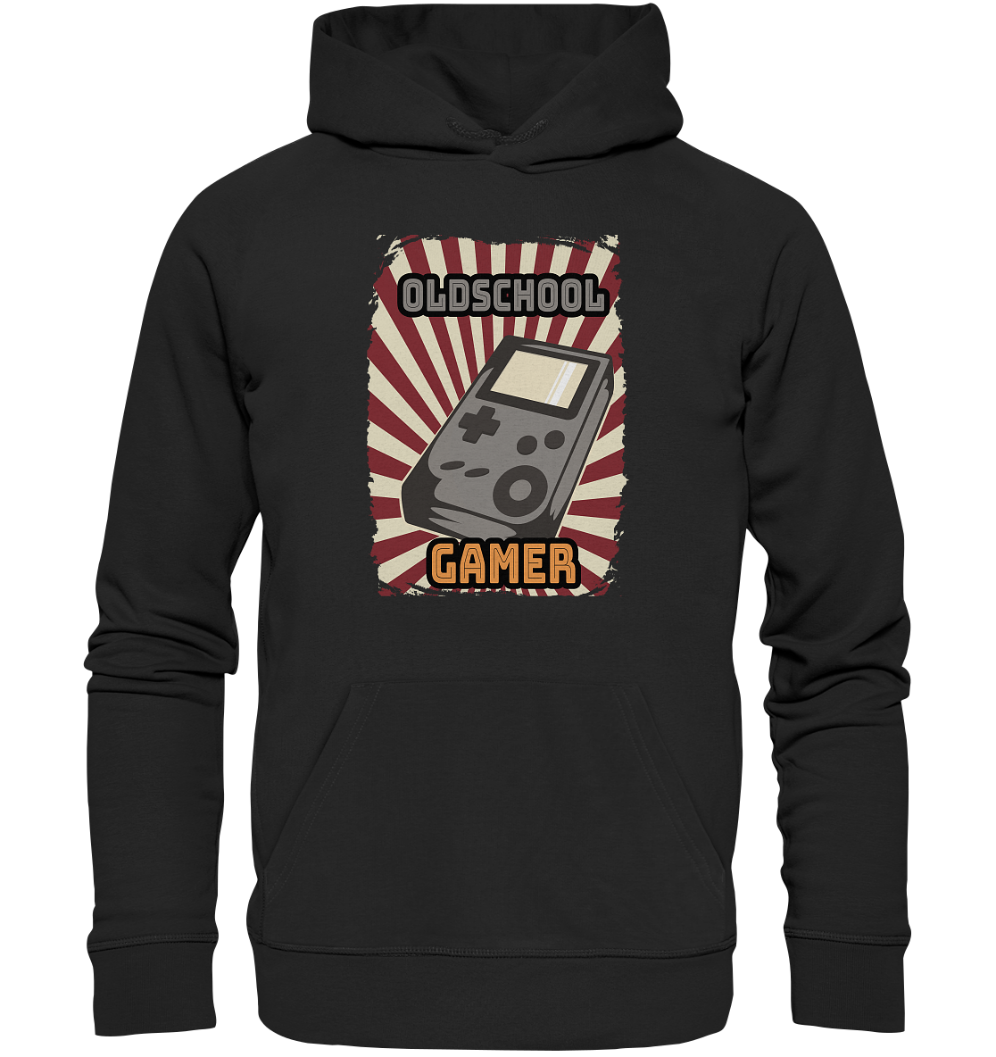 Trashball "Oldschool Gamer" - Organic Hoodie