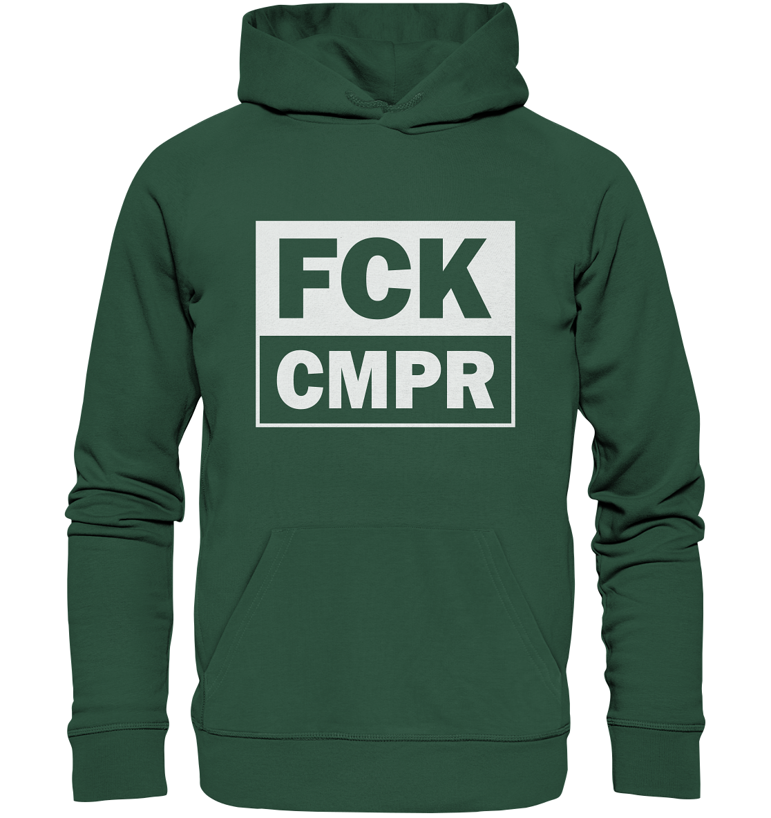 Trashball "FCKCMPR" - Organic Hoodie