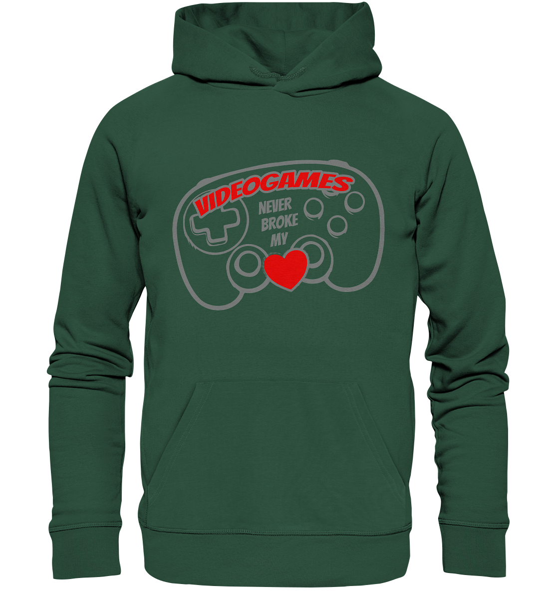 Trashball "Never Broke my Heart" - Organic Hoodie