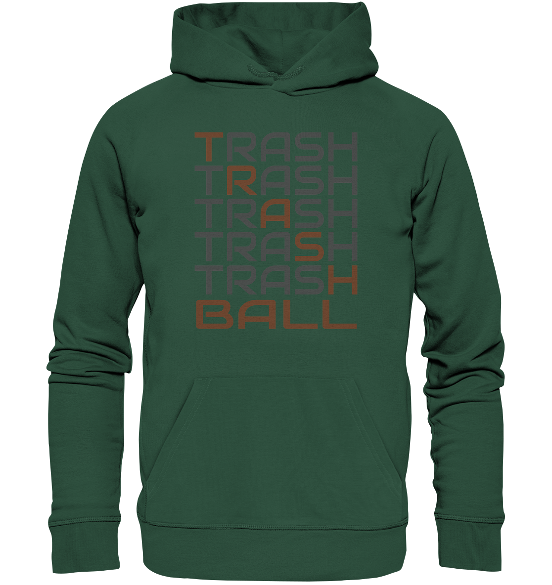 Trashball "Trash" - Organic Hoodie